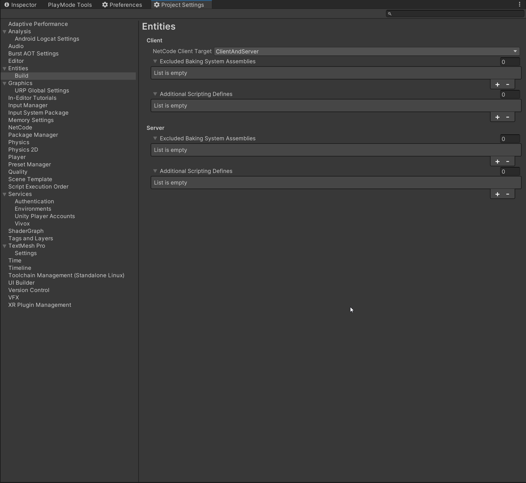 Netcode Client Target
